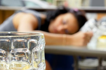 Alcohol negatively affects growth hormone and sleep patterns