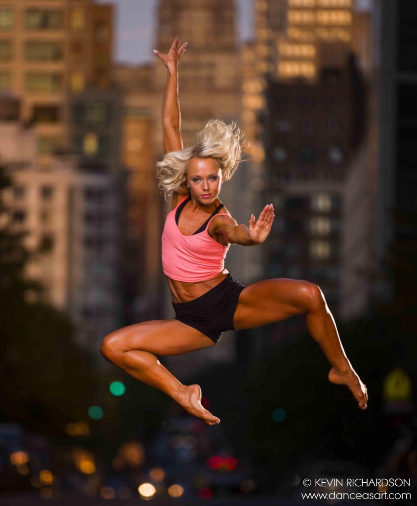 Weight training and flexibility- dancer Jenny B