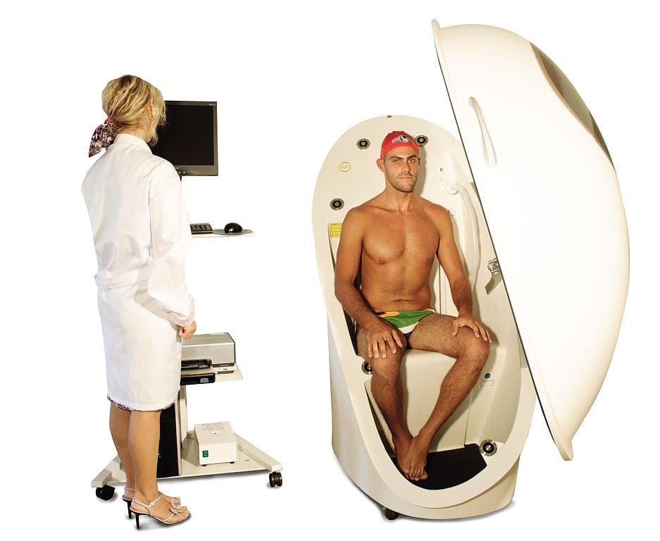 bod pod body fat percentage test