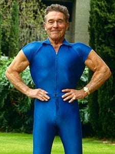 fitness legend jack lalanne in his 80's