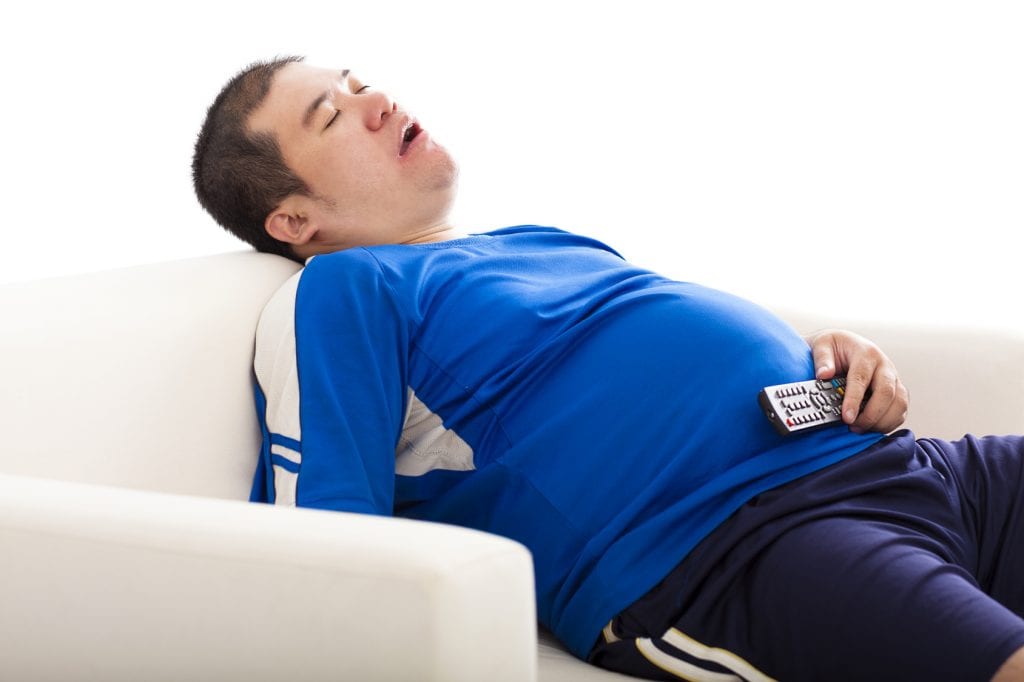 lack of sleep makes people gain weight