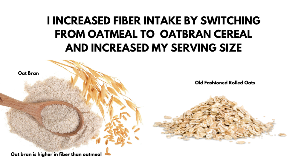 oatbran vs oatmeal for weight loss