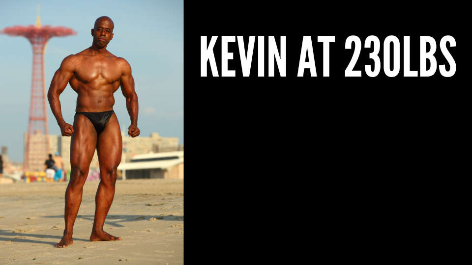 Natural Bodybuilder Kevin Richardson at 230lb