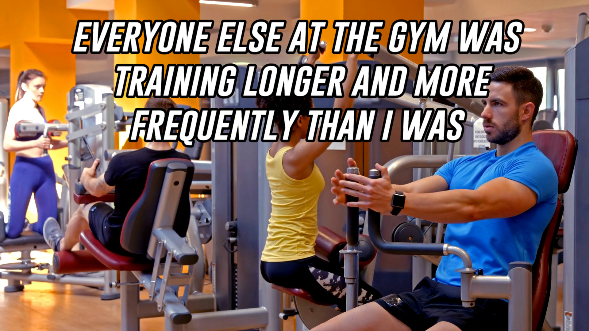 Everyone at the gym was training longer than natural bodybuilder, Kevin Richardson