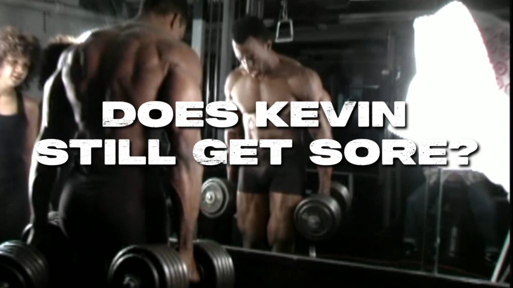 Bodybuilder Kevin Richardson explains how he still gets sore with high intensity training