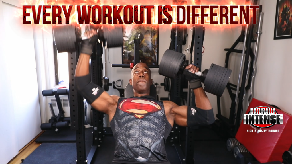 Every Naturally Intense High Intensity workout is different