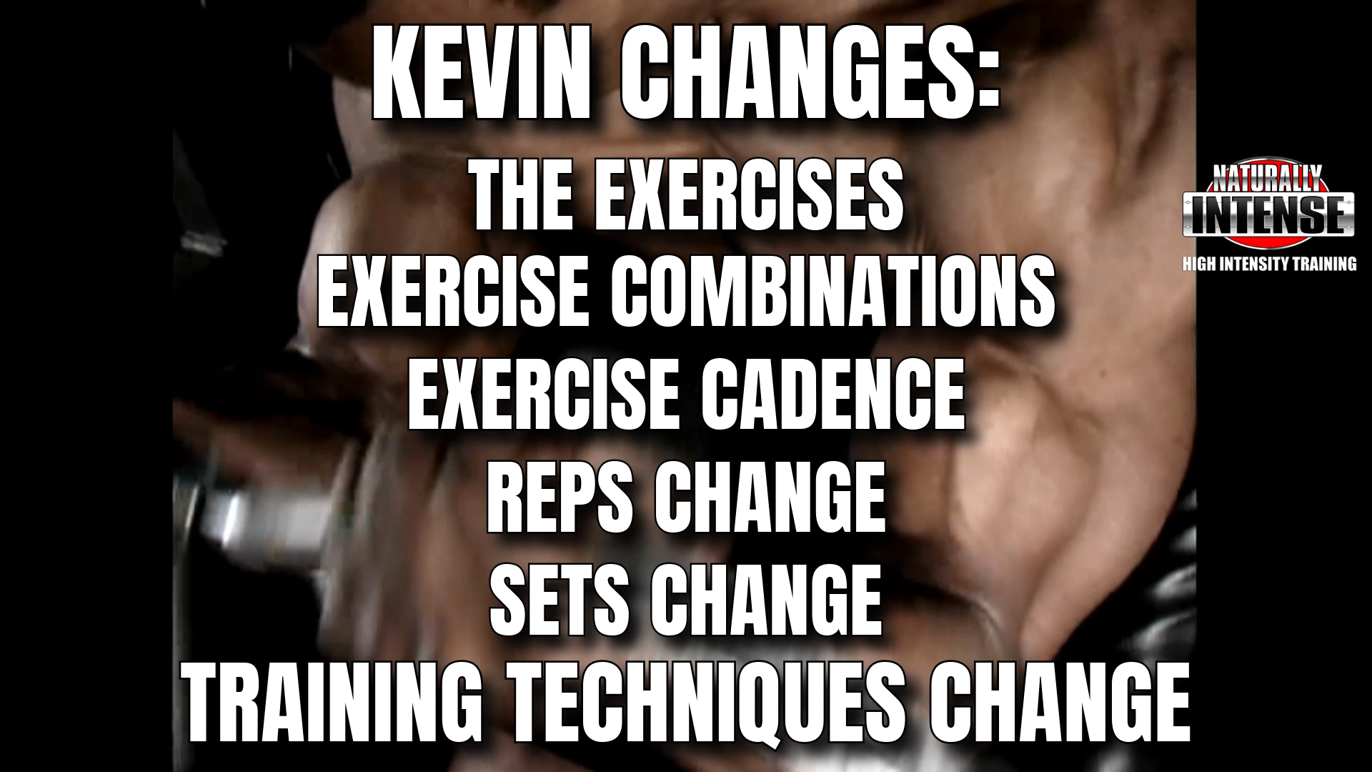 Break Through Plateaus with High Intensity Training