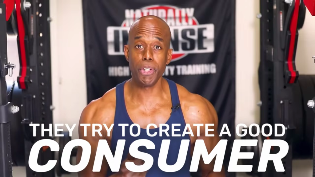 Kevin explains that companies want to create a good consumer who will buy as much product as possible meaning no money for minimum dose studies