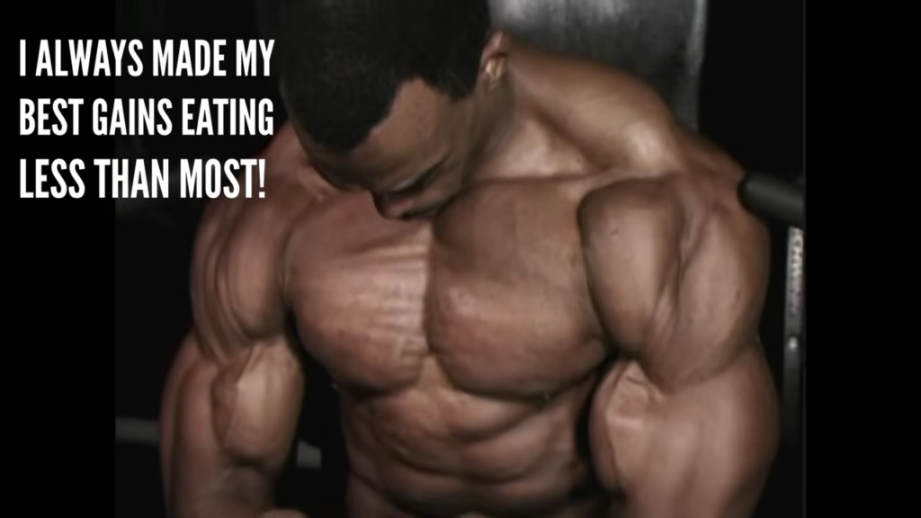 Natural Bodybuilder Kevin Richardson always made his best gains eating less and not following conventional bodybuilding methods