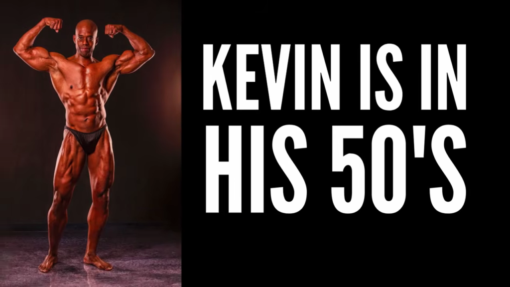 Natural Bodybuilder Kevin Richardson has not completed in 20 years but still looks like this in his 50s!
