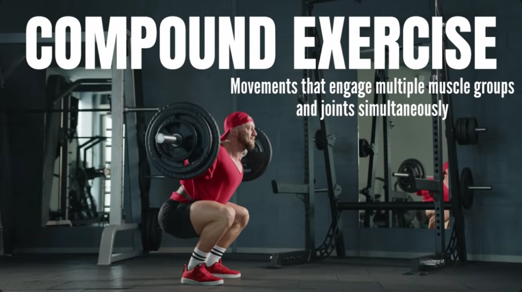 A compound exercise is a movement that engages multiple muscle groups simultaneously and is more often in action than we realize