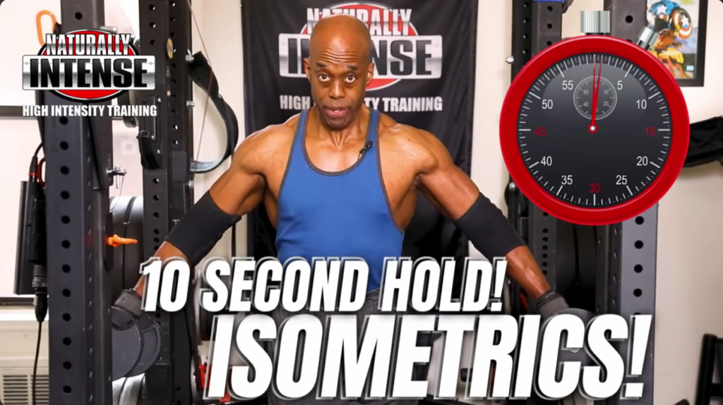 Adding an isometric hold helps increase the intensity of your pain free side lateral raises