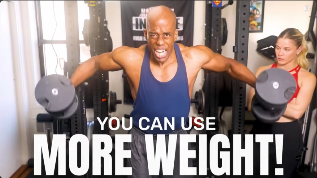 Pulling from the elbows rather than the joints allows you to use heavier weights and increase the load on the muscles for maximal growth